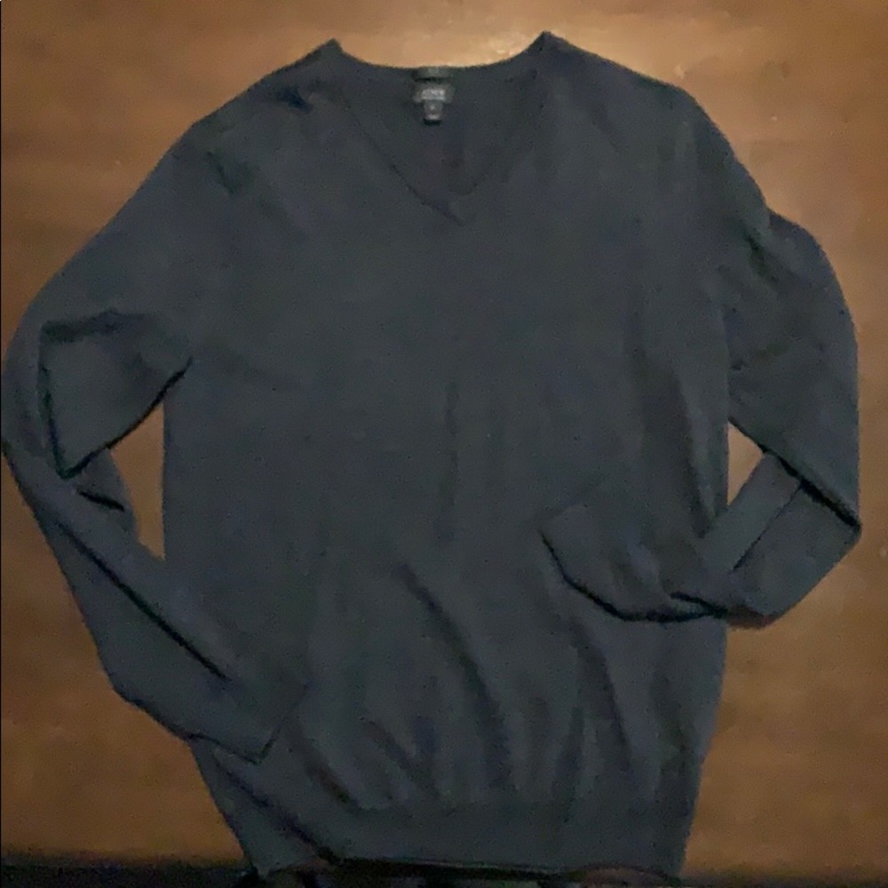 Jcrew v neck sweater slim medium
